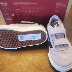Vans Kids Sneakers - White and Purple